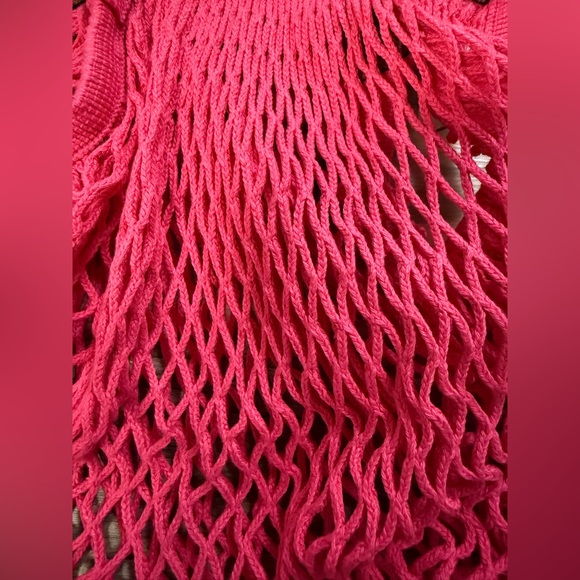 Longchamp Le Pliage Filet large Candy Pink - Picture 7 of 7